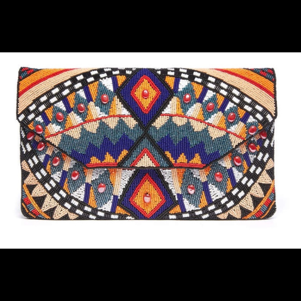 Geometric Multicolor Purse